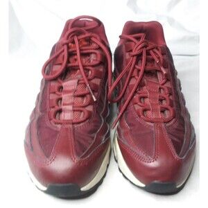 Nike Air Max 95 Premium Shoes Women's Size 8  Sneakers Burgundy